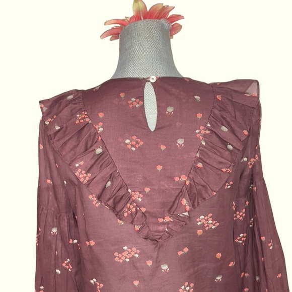 Warm
Floral Print Bateau Neckline Blouse
Size: L - Picture 5 of 15